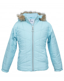 Girls Winter  Jacket Quilted  sky blue